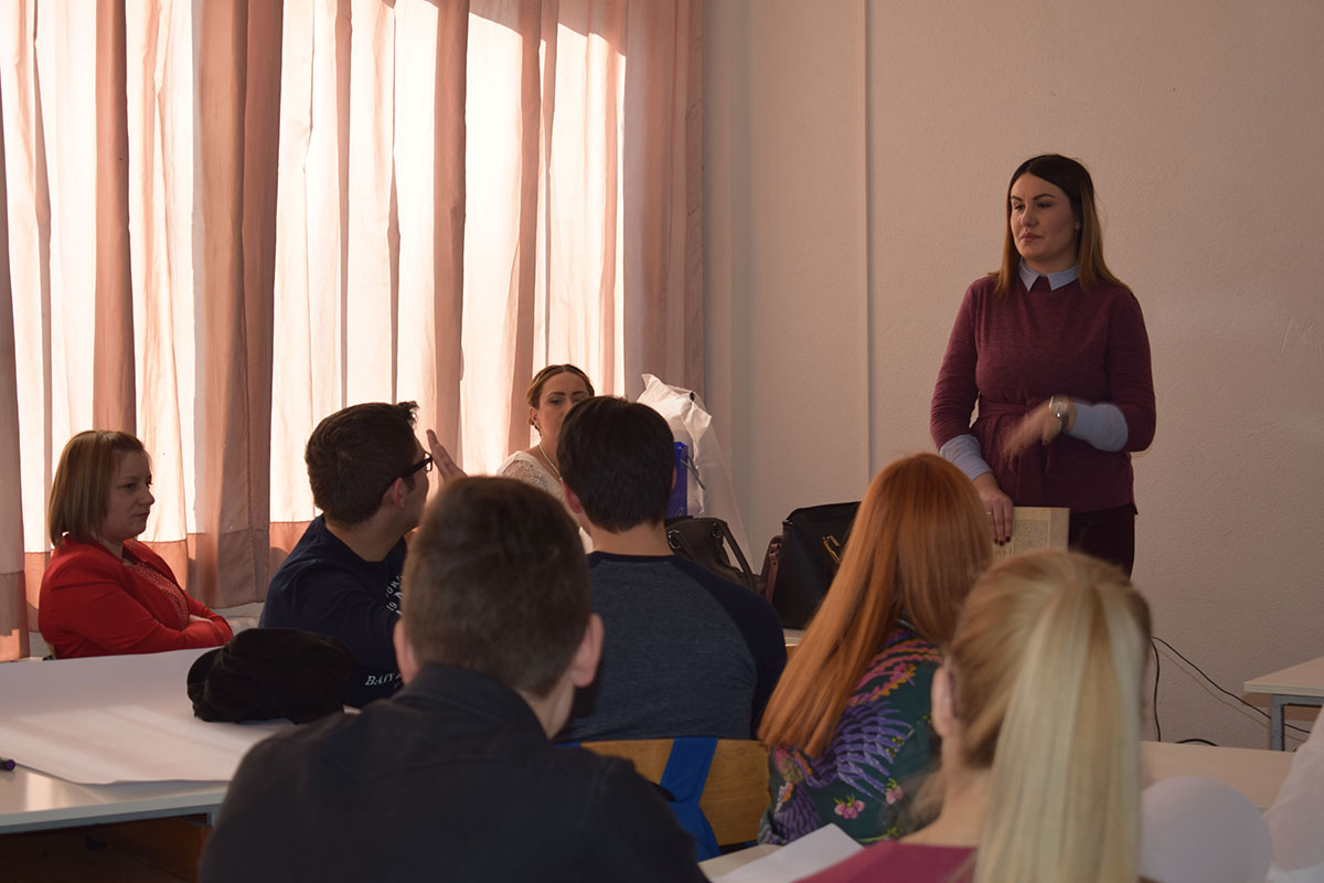 PREDAVANJE I RADIONICA U DRUGOJ GIMNAZIJI U SARAJEVU POVODOM DANA MATERNJEG JEZIKA